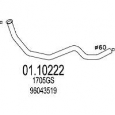 01.10222 MTS Труба выхлопного газа
