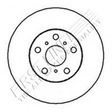 FBD066 FIRST LINE Тормозной диск