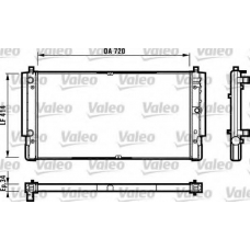 731616 VALEO Радиатор, охлаждение двигателя