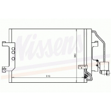 94372 NISSENS Конденсатор, кондиционер
