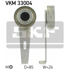 VKM 33004 SKF Натяжной ролик, поликлиновой  ремень