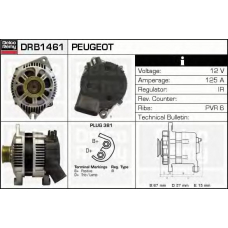 DRB1461 DELCO REMY Генератор