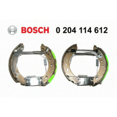 0 204 114 612 BOSCH Комплект тормозных колодок