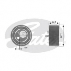 T41082 GATES Натяжной ролик, ремень грм