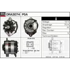 DRA3074 DELCO REMY Генератор