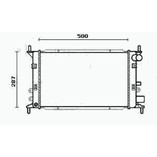 RM0088 EQUAL QUALITY Радиатор, охлаждение двигателя