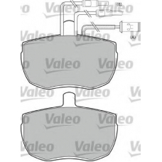 540437 VALEO Комплект тормозных колодок, дисковый тормоз