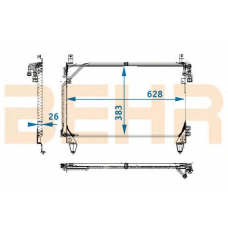 7401052 BEHR Condenser