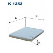 K1252 FILTRON Фильтр, воздух во внутренном пространстве