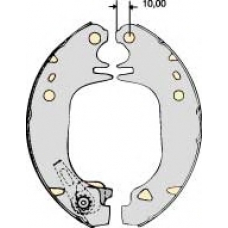 PM623929 MGA Комплект тормозов, барабанный тормозной механизм