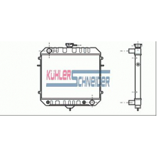 0600381 KUHLER SCHNEIDER Радиатор, охлаждение двигател