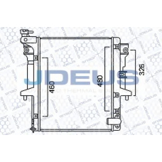 018M44 JDEUS Радиатор, охлаждение двигателя