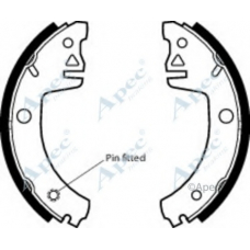 SHU478 APEC Тормозные колодки