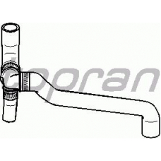 109 007 TOPRAN Шланг радиатора