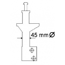 100 572 SACHS Амортизатор