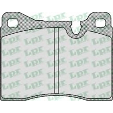 05P208 LPR Комплект тормозных колодок, дисковый тормоз