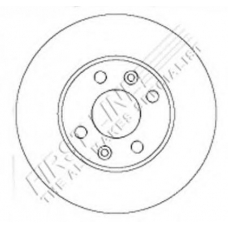 FBD1472 FIRST LINE Тормозной диск
