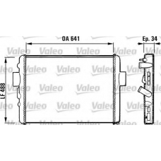 731572 VALEO Радиатор, охлаждение двигателя