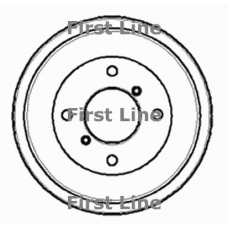 FBR667 FIRST LINE Тормозной барабан