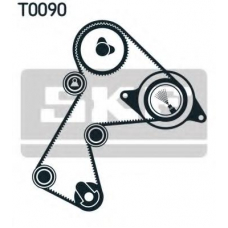 VKMA 06116 SKF Комплект ремня грм