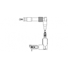 3A48E45 BREMI Провод зажигания