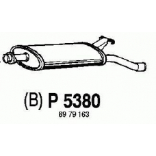 P5380 FENNO Глушитель выхлопных газов конечный