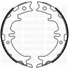 53-0439 METELLI Комплект тормозных колодок, стояночная тормозная с