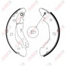 C0G051ABE ABE Комплект тормозных колодок