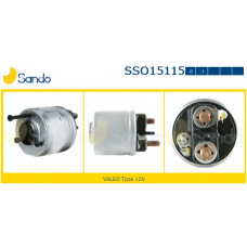 SSO15115.0 SANDO Тяговое реле, стартер