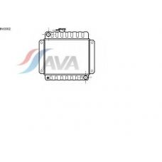 BW2002 AVA Радиатор, охлаждение двигателя