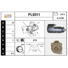 PL9311 SNRA Стартер