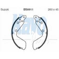 BS-8911 KAVO PARTS Комплект тормозных колодок