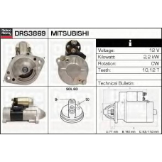DRS3869 DELCO REMY Стартер
