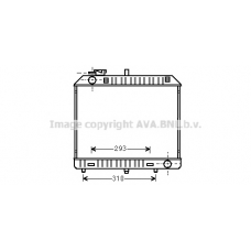 MSA2127 Prasco Радиатор, охлаждение двигателя