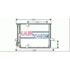 1421201 KUHLER SCHNEIDER Конденсатор, кондиционер