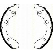 8100 50546 TRISCAN Комплект тормозных колодок