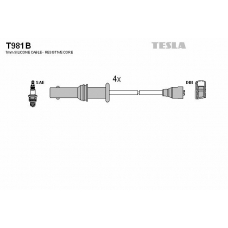 T981B TESLA Комплект проводов зажигания