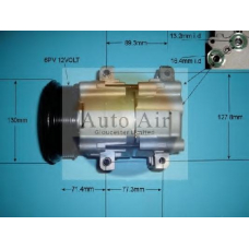 14-4439 AUTO AIR GLOUCESTER Компрессор, кондиционер