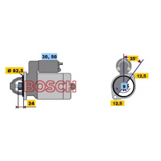 0 001 367 005 BOSCH Стартер