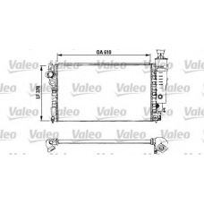 730577 VALEO Радиатор, охлаждение двигателя