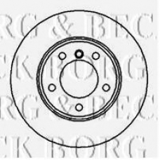BBD4952 BORG & BECK Тормозной диск