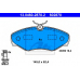 13.0460-2870.2 ATE Комплект тормозных колодок, дисковый тормоз
