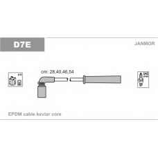 D7E JANMOR Комплект проводов зажигания