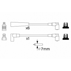 0 986 356 960 BOSCH Комплект проводов зажигания