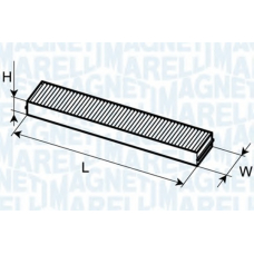 350203061310 MAGNETI MARELLI Фильтр, воздух во внутренном пространстве