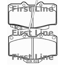 FBP3086 FIRST LINE Комплект тормозных колодок, дисковый тормоз