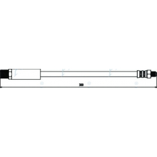 HOS3032 APEC Тормозной шланг