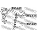 TSB-817 FEBEST Подвеска, стойка вала