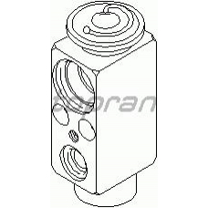 501 550 TOPRAN Расширительный клапан, кондиционер