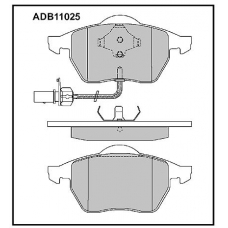 ADB11025 Allied Nippon Тормозные колодки